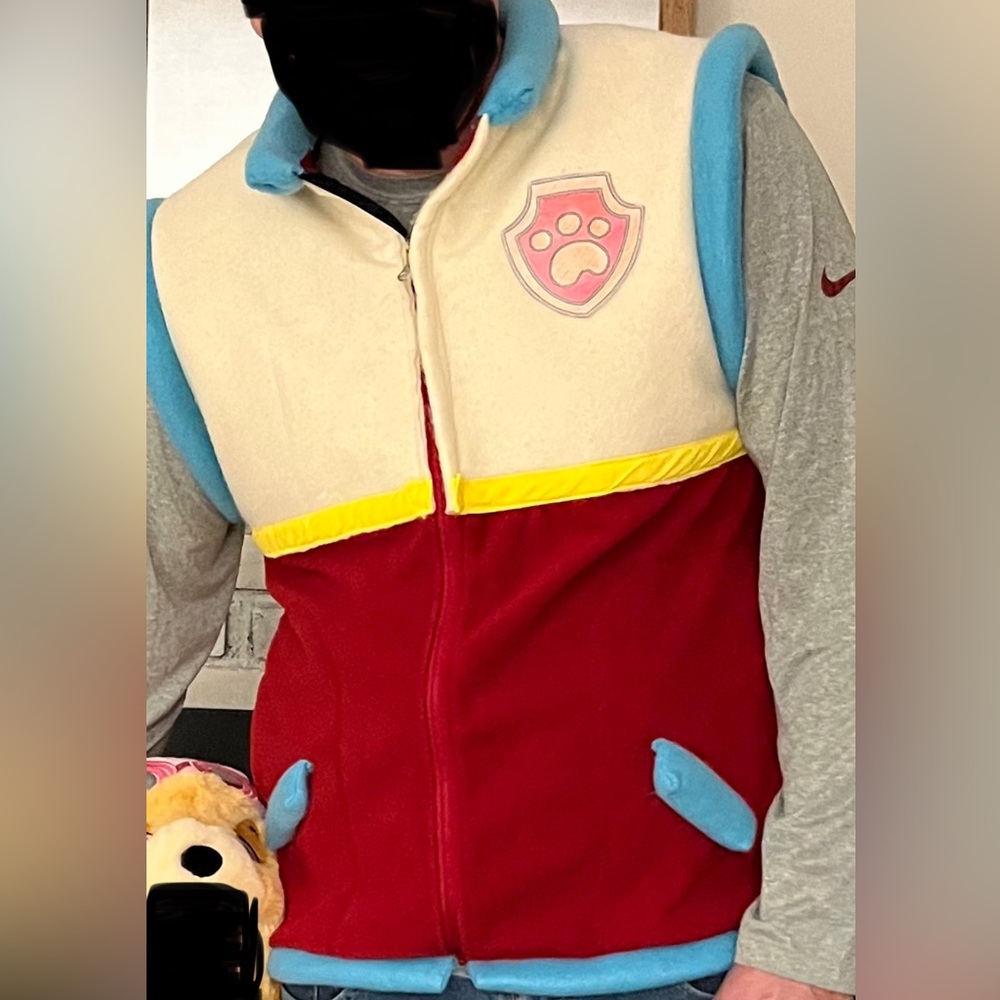 *Custom made* Adult Men’s Ryder Vest - Paw Patrol Halloween Costume